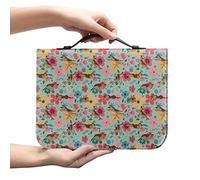 STUOARTE Sac fourre-tout en cuir avec motif de bergers allemands pour la Bible de taille standard ou de grande taille, cadeau chrétien pour maman, femme, fille