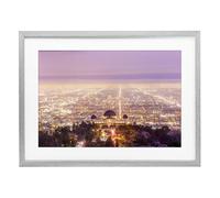 Stupell Industries Griffith Park Impression encadrée de bouleau sous verre, design par Jeff Poe Photography, 43,2 x 58,4 cm