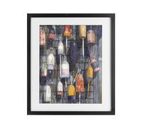 Stupell Industries Patti Bishop - Impression encadrée sous verre, noir