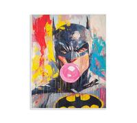 Stupell Industries Plaque murale emblématique du héros de rue avec chewing-gum, design par Svetlana Aleynikova, 35,6 x 27,9 cm