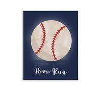 Stupell Industries Plaque murale Game On Home Run par Christine Simpson Art, 35,6 x 27,9 cm