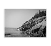 Stupell Industries Plaque murale Steep Ocean Falaise Side Art, design par James Rodewald, 33 x 48 cm