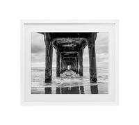 Stupell Industries Tableau encadré blanc sous verre, design par Jeff Poe Photography, 17 x 21 cm