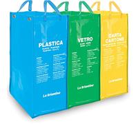 Stupenda BOR02598A Set de Sacs écologiques, Multicolore, 50 x 36,5 x 3 cm