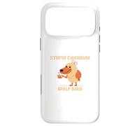 Stupid Canadian Wolf Bird Funny Loon Humour Dire Coque pour iPhone 17 Pro Max