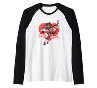 Stupid Cupidon Punk Rock Angel Girl Heart Anit-Valentine Wings Manche Raglan