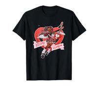 Stupid Cupidon Punk Rock Angel Girl Heart Anit-Valentine Wings T-Shirt