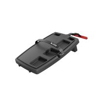 STUPID Organiseur de voiture antidérapant multi-compartiments avec sangles et crochets, gris/noir