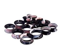 Stuppendux Kit d'écarteurs d'oreille en silicone souple coloré 2 g-3/4 pour homme et femme