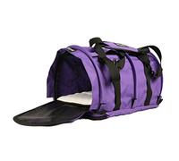 SturdiBag SB2-PRO-P Sac de Transport pour Animal Domestique Hauteur Flexible avec Clips de sécurité et Sangles de Ceinture de sécurité Violet 45,7 x 30,5 x 30,5 cm
