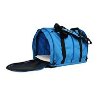 SturdiBag SB3-BJ Sac de Transport pour Animal Domestique Taille XL : Hauteur Flexible pour Chat et Chien, côtés Souples avec Clips de sécurité et Sangles de Ceinture de sécurité | Geai Bleu, 50,8 x