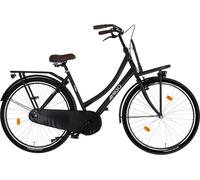 Sturdy 28 pouces 53 cm Femme Frein à rétropédalage Noir mat