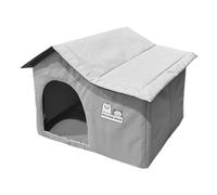 Sturdy Cat House, Cooling Pet Rest, Foldable Cat House with Portable, Ventilated Design for Hot and Cold Weather Use in Indoor Or Outdoor Spaces, 1 Piece