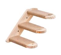 Sturdy Cat Shelves | Space-Saving Cat Stairs | Floating Wall Shelves | Safe Cat Steps Cat Climbing Shelves Cat Resting Steps Wall-Mounted Cat Stairs Floating Cat Shelves