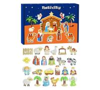 Sturdy & Child-Safe: This sturdy countdown calendar presents brightly and
