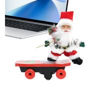 Sturdy Festive Display : The Indoor Christmas Santa boasts a stable structure that eliminates tipping risks, ensuring the figure stays upright and enhances your home's holiday charm with its