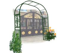 Sturdy Metal Garden Arch for Climbing Roses & Vines, Outdoor Trellis, Easy Assembly, Stable Structure, Available in 8.5ft, 9.8ft, & 11ft Heights
