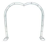 Sturdy Metal Wedding Arch, Elegant Garden Plant Frame, Easy Assembly Decor for Weddings & Events, Durable Decorative Arch for Outdoor Ceremonies