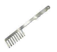 Sturdy Pasta Fork - Heat Resistant Spaghetti Tool, Stainless Steel with Comb Design, Metal with Long Handle, Kitchen Utensil for Cooking, Spaghetti Fork for Home Family Meal