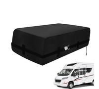 Sturdy Trailer AC Cover - All Season Air Conditioner Protector, Waterproof Storage with Oxford Cloth, Motorhome Roof Unit Cover for Camping, Outdoor Travel, Snow Rain Sun Dust Protection