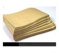 Sturdy Wood Pulp Paper Bags 100pcs Sewn Strong | Sewn Construction, Wood Pulp, Food Safe, Retail Packaging, Absorbent, Various Sizes