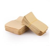 Sturdy Wood Pulp Paper Bags 100pcs Sewn Strong | Sewn Construction, Wood Pulp, Food Safe, Retail Packaging, Absorbent, Various Sizes