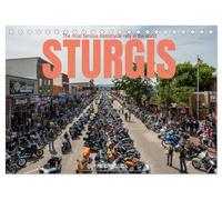 Sturgis - The most famous motorcycle rally in the world (Desk Calendar 2026 DIN A5 landscape), CALVENDO 12 Month DeskCalendar: The colors of the motorcycle in Sturgis