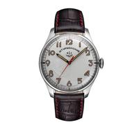 Sturmanskie Gagarin Heritage 2609/9045921 Montre analogique pour homme avec bracelet en cuir Édition limitée, gris clair, Rétro