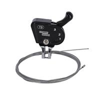 Sturmey Archer vitesses-2110012000 Levier de Vitesses Adulte Unisexe, Noir, Triple