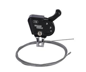 Sturmey Archer Mixte - Levier de Vitesses Adulte 2110012000 Noir 3 Vitesses
