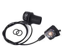 Sturmey Archer S7 Interrupteur à poignée rotative Adulte Unisexe, Noir, 7-Gang