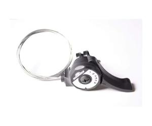 Sturmey-Archer SunRace SLM2T Télécommande de Changement de Vitesse MTB Mixte Adulte, Noir, 6 Vitesses