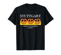 Stuttgart Germany/Deutschland Pretzel Foodie Souvenir T-Shirt