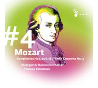 Stuttgarter Kammerorchester – Mozart : 4 symphonies (nos. 23 & 38 Prague) – 2xLP vinyle neuf