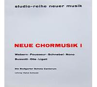 Stuttgarter Schola Cantorum - Neue Chormusik I (Studio-Reihe Neuer Musik) [Vinyl LP] [Schallplatte]