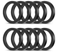 Stuurvnee Paquet de 10 Joints de Bidon en Caoutchouc Joints de Bec de Bidon D'Essence Joints de Rondelle de Carburant Joints de Remplacement pour la Plupart des Becs de Bidon D'Essence Noir