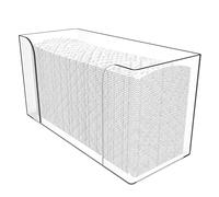 Stuurvnee Support transparent pour serviettes d'invités, convient pour les serviettes en papier pliées en Z, pliées en C ou multiples