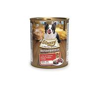 Stuzzy, Aliments humides pour Chiens Adultes au goût du bœuf Frais, préparé monoprotéique en pâté - Total 4,8 kg (6 boîtes de 800 G)