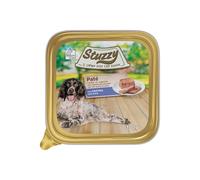 Stuzzy, Aliments humides pour Chiens Adultes avec Canard, pâté et viandes en Morceaux (18 bacs de 300 g)