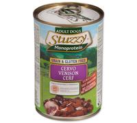 STUZZY Nourriture humide monoprotéinée avec Cerf 0.4KG