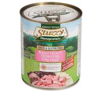 STUZZY Dog Monoprotéines de porc en boîte 800 g