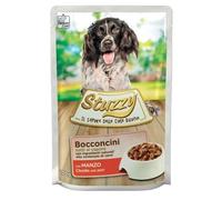 Stuzzy Dog pocket Adult chunks beef 100G