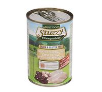 Stuzzy Lot de 6 x 400 g de Nourriture Humide Naturelle pour Chien Saveur Paon 2400 g