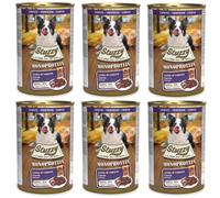 STUZZY Monoprotein Wildbret - Nassfutter für Hunde - 6x400g