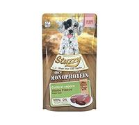 Stuzzy, Monoproteïne, Grain & Gluten Free, Nourriture Humide pour Chiens et Chiots au goût Veau Frais, préparé en pâté, Total 1,8 kg (12 sachets de 150 g)