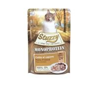 Stuzzy, Monoprotéine Grain & sans Gluten, Nourriture Humide complète pour Chats Adultes avec Poulet, en pâté (20 enveloppes de 85 g)