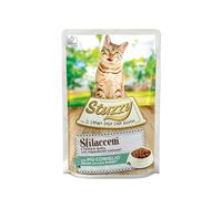 Stuzzy, Nourriture Humide complète pour Chats Adultes avec Lapin, en défilés - (24 enveloppes de 85 g)
