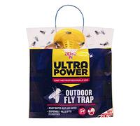 STV International Zero en Ultra Power Piège à Mouches extérieur (jetables, refermable, Utilisation en Jardins, Peut contenir jusqu'à 20 000 Mouches)