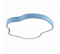 STVDEDG Plafonnier LED En Forme De Nuage Avec Protection Oculaire Lampe De Plafond Créative À Lumière Blanche Froide Nordique Luminaire À Design Polygonal En Forme De Macaron Avec Émission Latérale