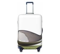 STVYUKL Housse de protection personnalisée pour valise de club de golf élastique lavable et résistante aux rayures pour bagages de 45,7 à 81,3 cm, Noir , XL